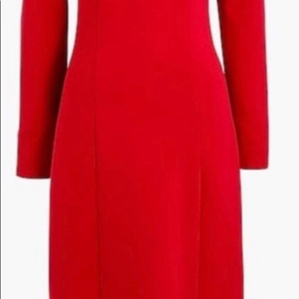 JCrew red dress